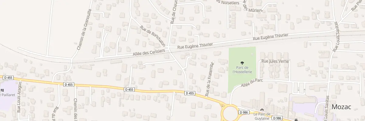 Plan du 4 Rue de Chauriat à Mozac