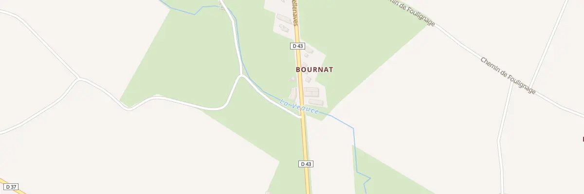Plan du 15 Rte de Bellenaves à Vicq