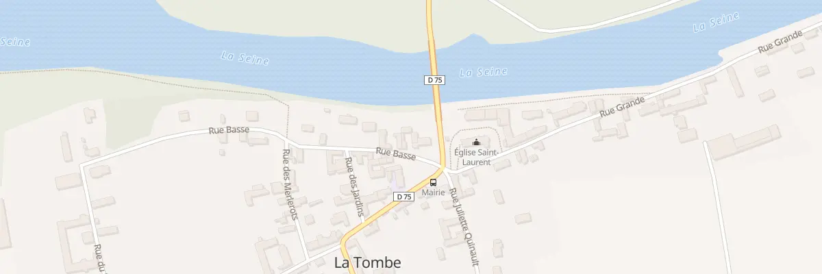 Plan du 4 Rue Basse à La Tombe