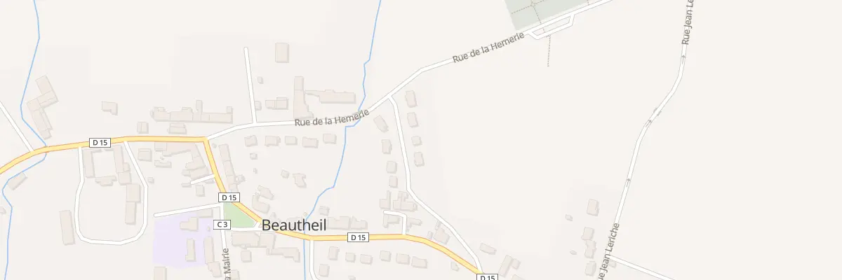Plan du 5 Che de la Ferme à Beautheil-Saints
