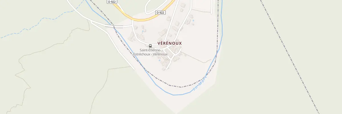 Plan du 3 Rue du Four a Pain à Saint-Étienne-Estréchoux
