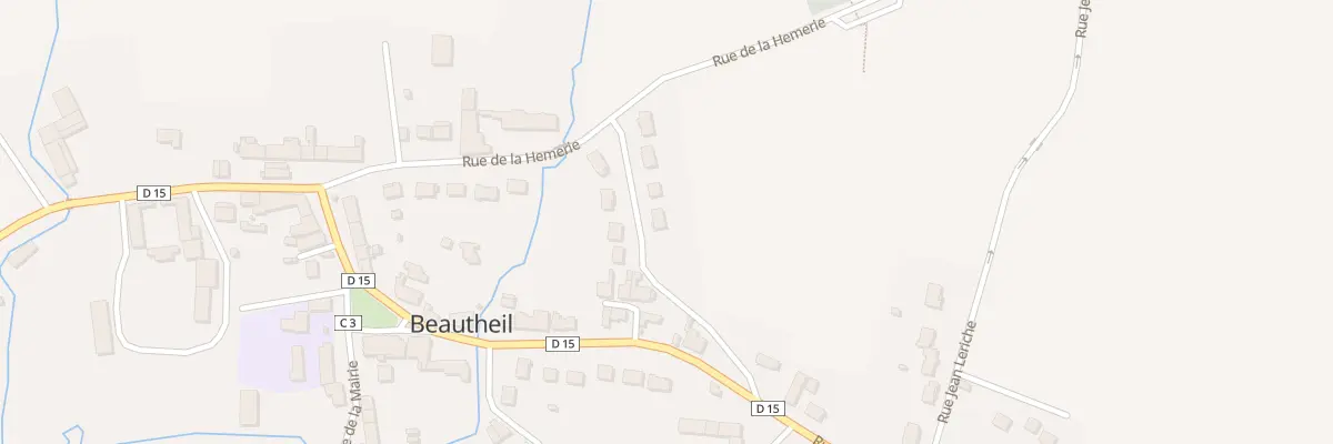 Plan du 7 Che de la Ferme à Beautheil-Saints