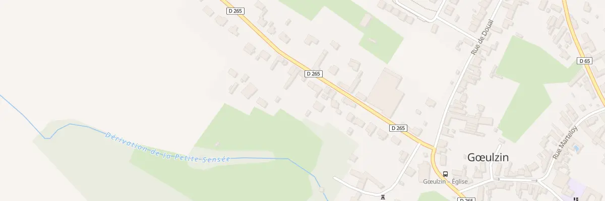 Plan du 257 Rue Jules Ferry à Gœulzin