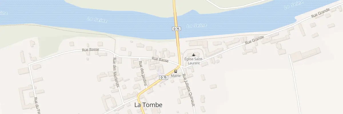 Plan du 2 Rue Basse à La Tombe