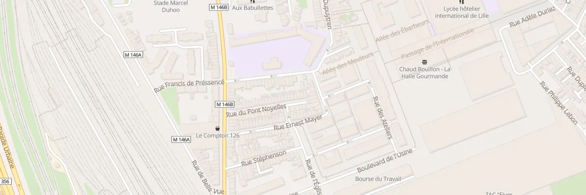 Plan du 35 Rue du Pont Noyelles à Lille