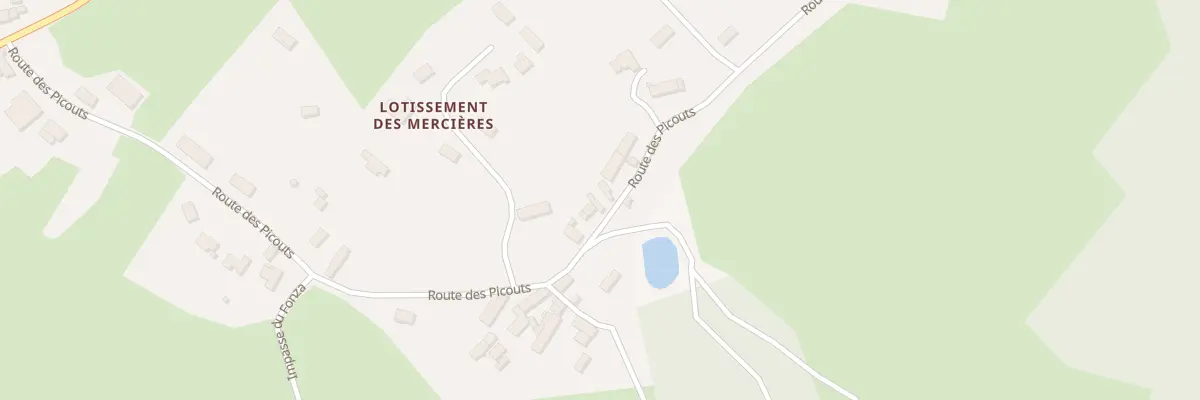 Plan du 43 Rte des Picouts à Champs