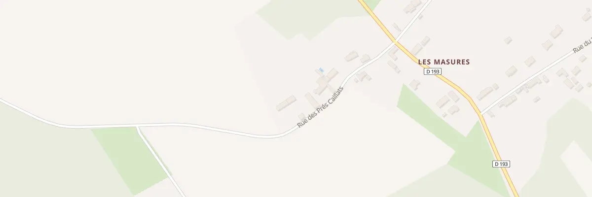 Plan du 12 Rue des Prés Caillats à La Belliole