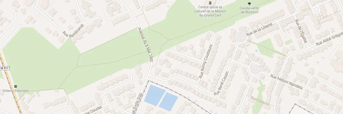 Plan du 11B Rue Ronny Coutteure à Ronchin
