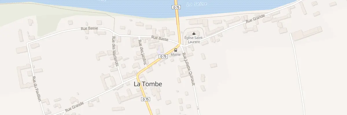 Plan du 65 Rue Grande à La Tombe