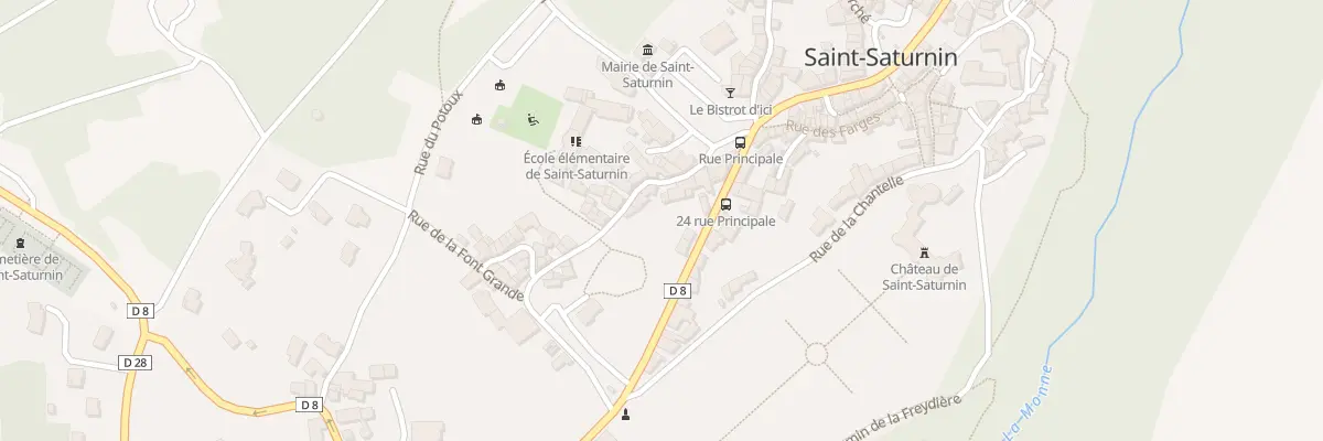 Plan du 5027 Rue de Rochemanie à Saint-Saturnin