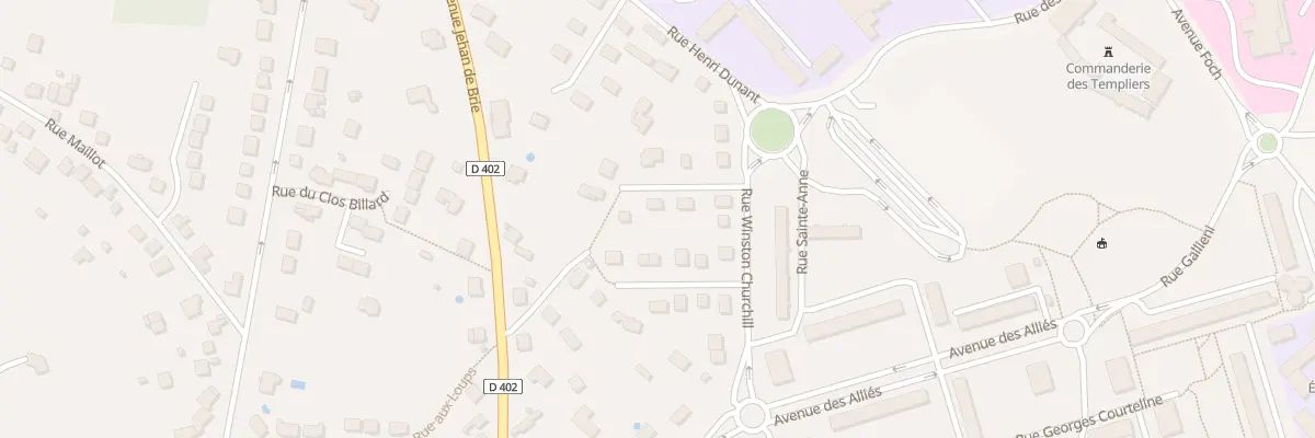 Plan du 5 Rue de la Sente aux Loups à Coulommiers