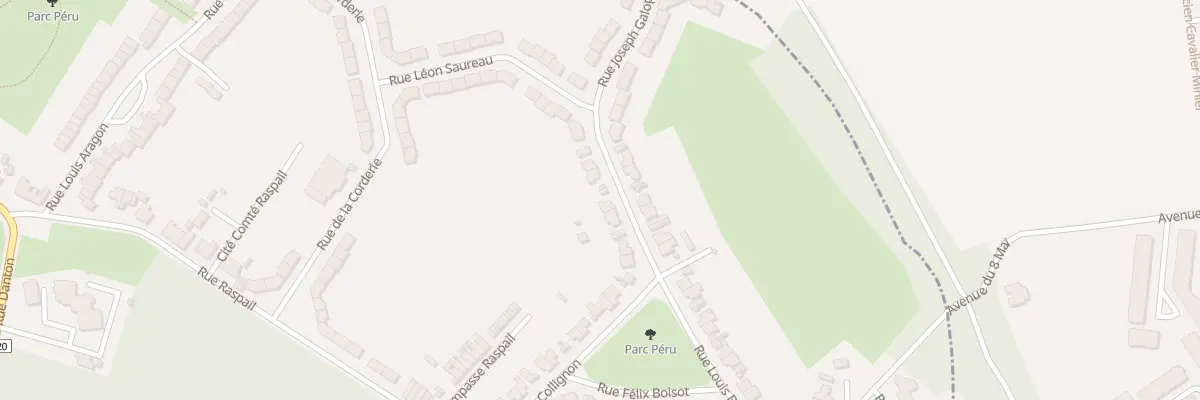 Plan du 6 Rue Joseph Galopin à Auby