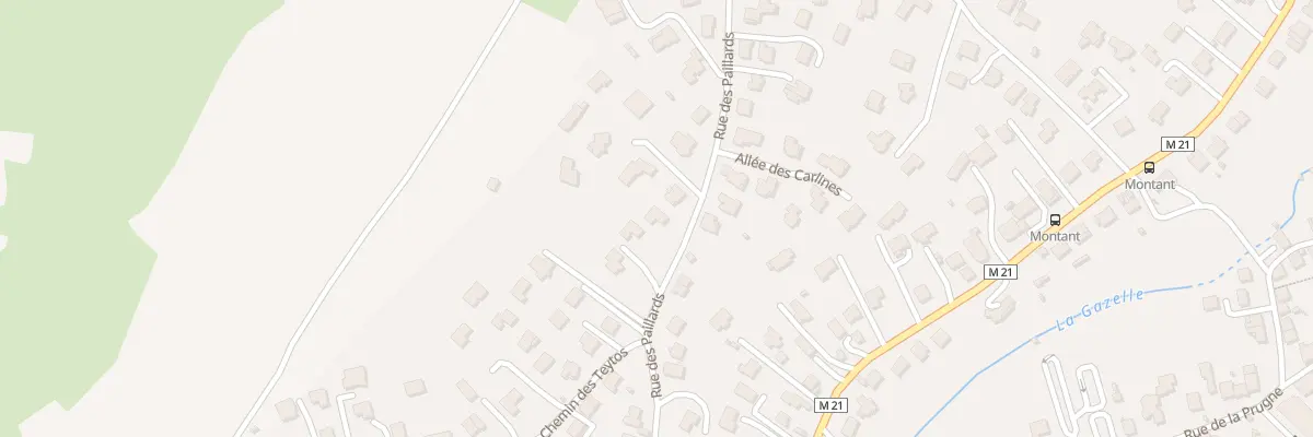Plan du 31 Rue des Paillards à Romagnat
