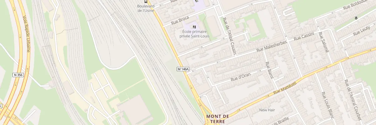 Plan du 227 Rue du Long Pot à Lille