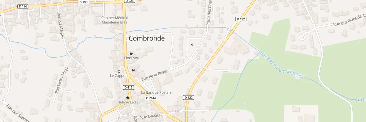 Plan du 3 Clos Courtin à Combronde