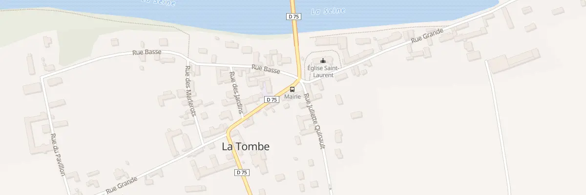Plan du 63 Rue Grande à La Tombe