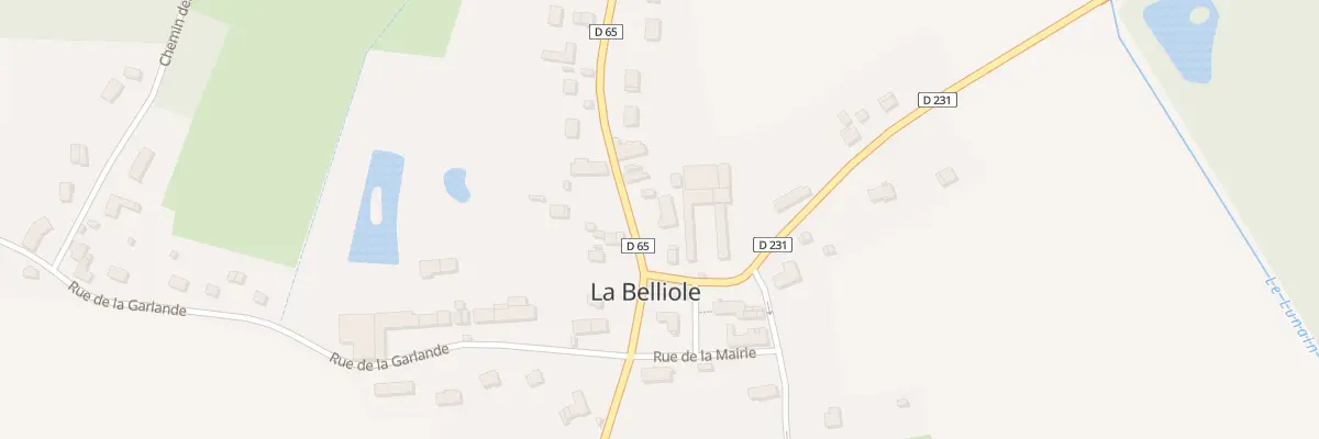 Plan du 14B Vc Grande Rue à La Belliole