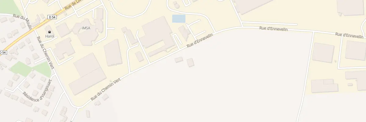Plan du 2 Rue d’Ennevelin à Avelin