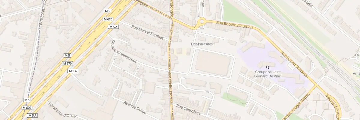 Plan du 226 Rue du Buisson à Marcq-en-Barœul