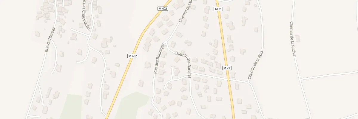 Plan du 2 Imp des Barelles à Châteaugay