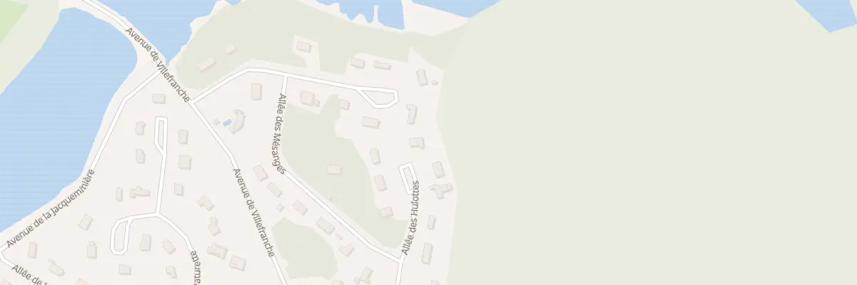Plan du 10 All des Hulottes à Courtenay