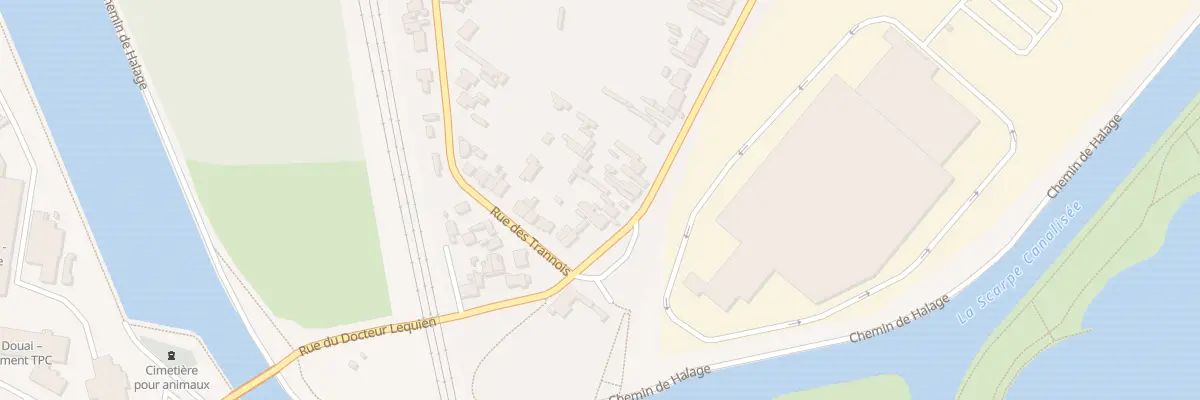 Plan du 151 Rue Emile Basly à Douai