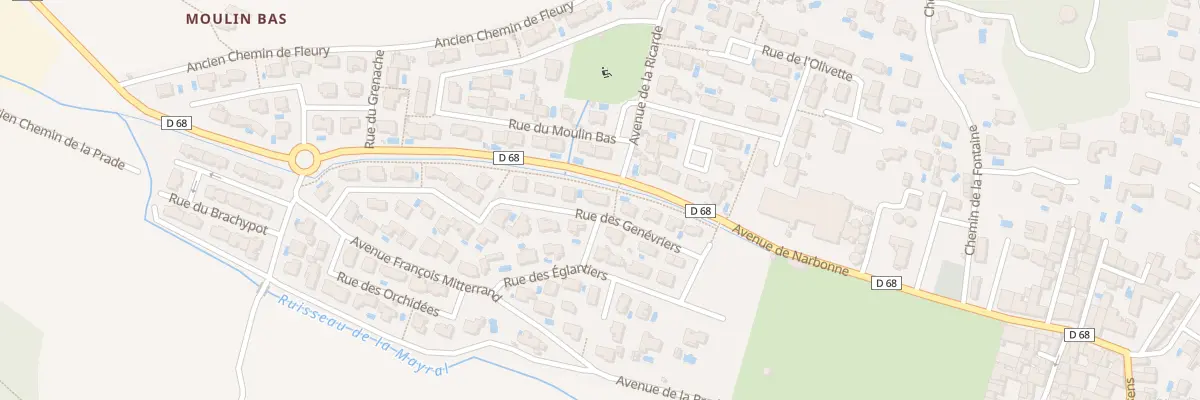 Plan du 30 Rue des Genevriers à Armissan