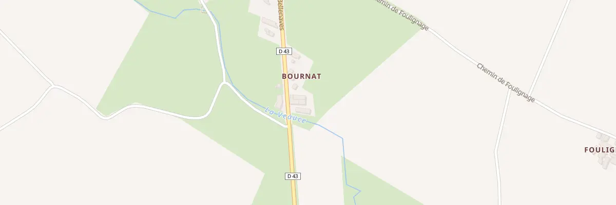 Plan du 4 Rte de Bellenaves à Vicq