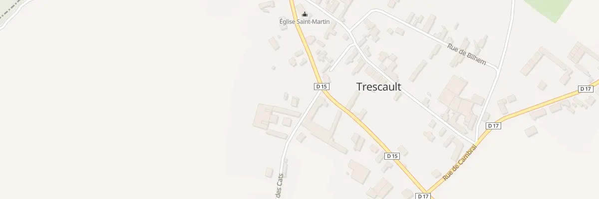 Plan du 2 Rue des Cats à Trescault