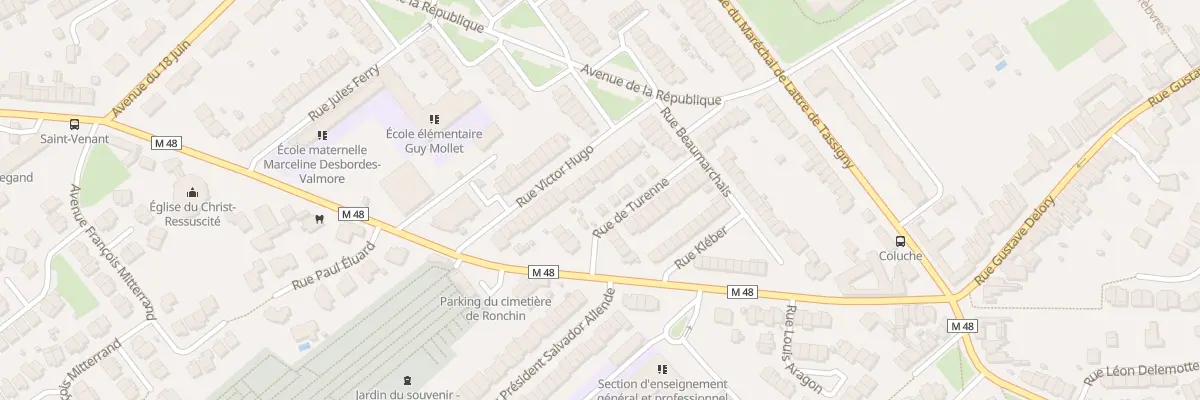 Plan du 15 Rue Victor Hugo à Ronchin