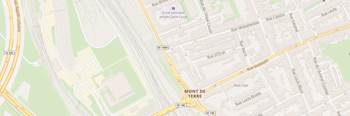 Plan du 243 Rue du Long Pot à Lille