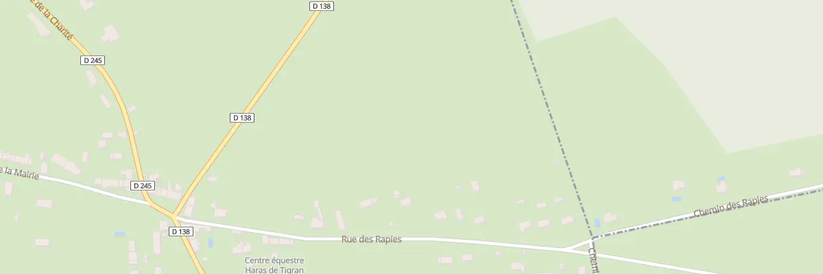 Plan du 17 Rue des Rapies à Champvoux