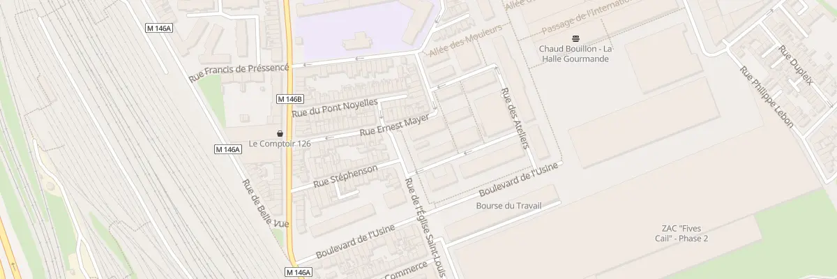 Plan du 171A Rue du Vieux Moulin à Lille