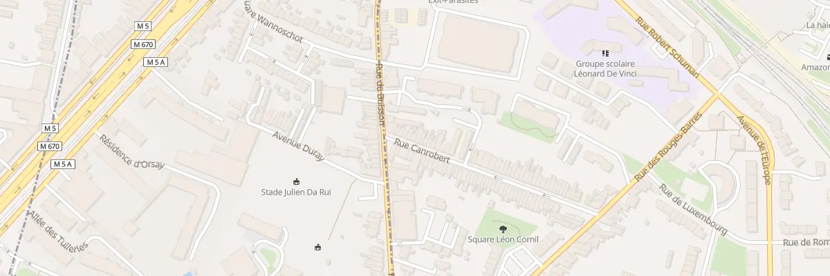 Plan du 84 Rue Canrobert à Marcq-en-Barœul