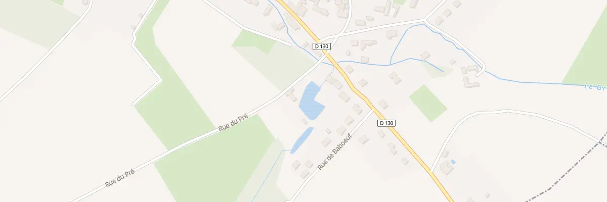 Plan du 75 Rue du Pre à Grandrû