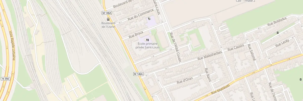 Plan du 15 Rue de l’Ecole-Saint-Louis à Lille