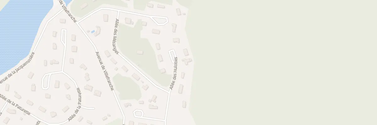 Plan du 6 All des Hulottes à Courtenay