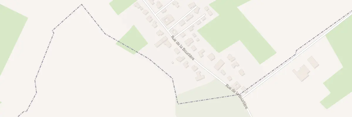 Plan du 40 Rue de la Bourliere à Tourmignies