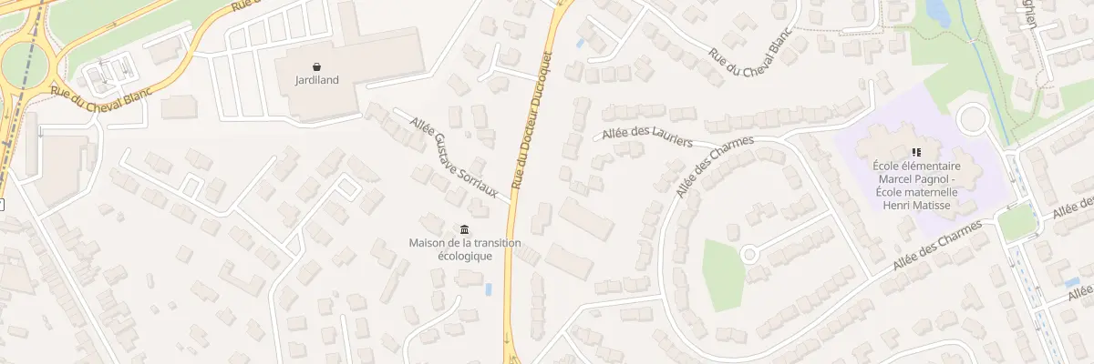 Plan du 124 Rue du Docteur Ducroquet à Marcq-en-Barœul