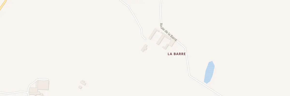 Plan du 1870 Rte de la Barre à Livry