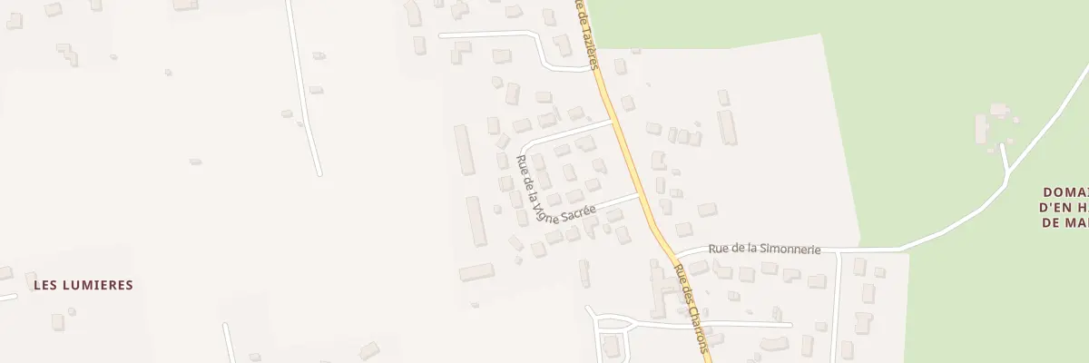 Plan du 10 Rue de la Vigne Sacrée à Marzy