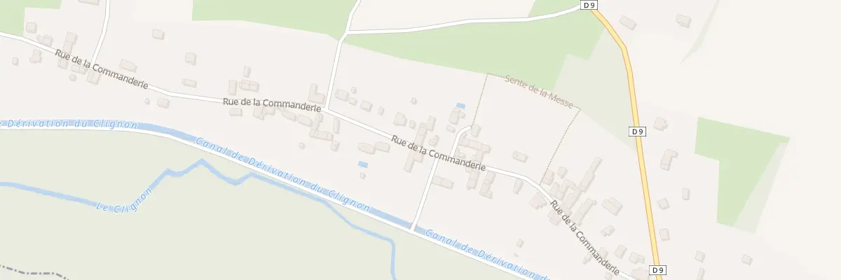 Plan du 38 Rue de la Commanderie à Montigny-l’Allier