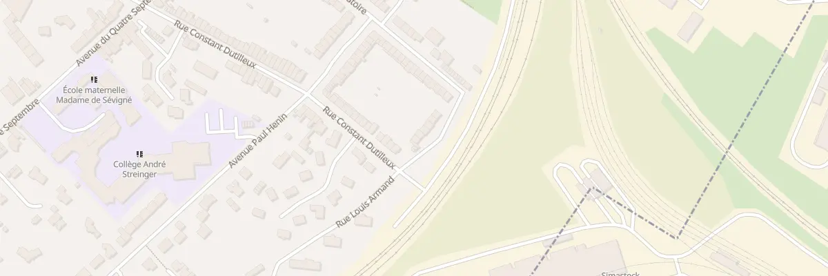 Plan du 367 Rue Constant Dutilleux à Douai