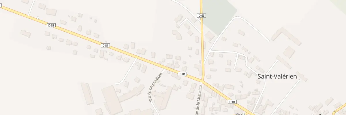 Plan du 66 Rue de la République à Saint-Valérien