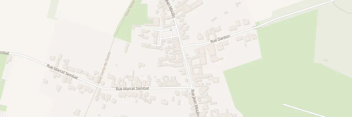 Plan du 274 Rue Jean Moulin à Roost-Warendin