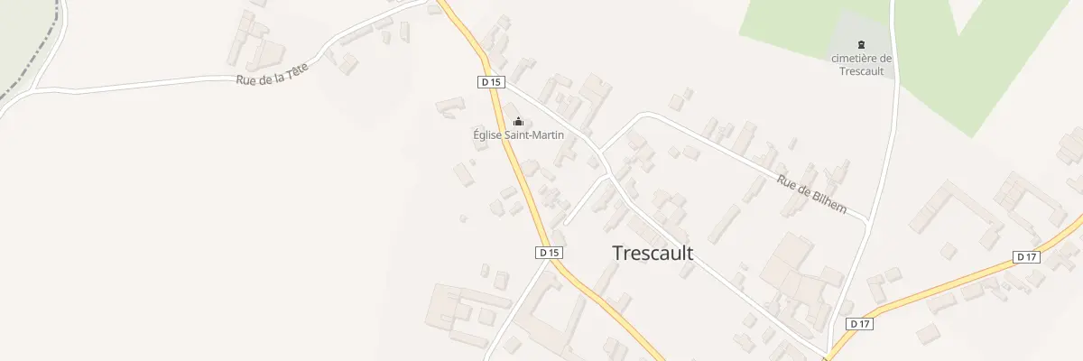 Plan du 18 Rue d’Havrincourt à Trescault