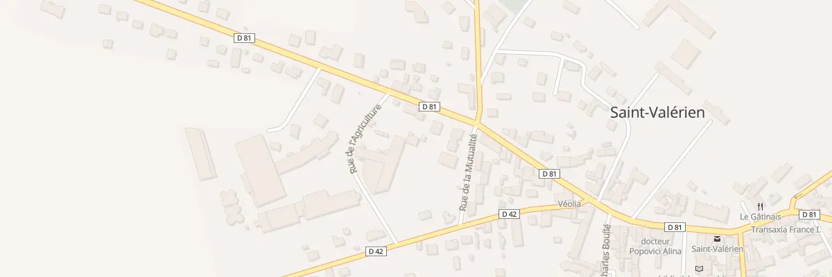 Plan du 73 Rue de la République à Saint-Valérien