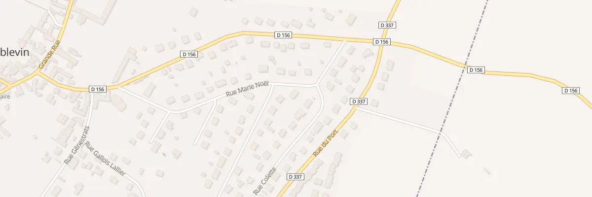 Plan du 8 Rue Marie Noel à Villeblevin