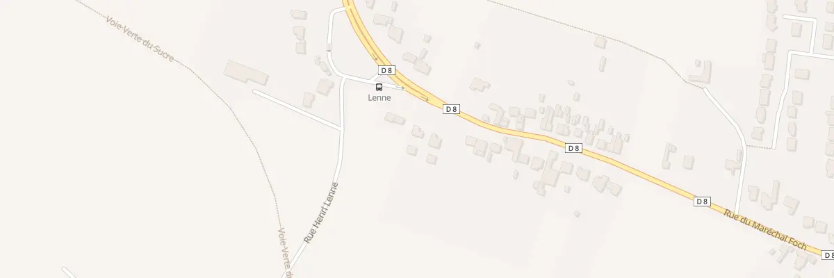 Plan du 888 Rue Marechal Foch à Raimbeaucourt