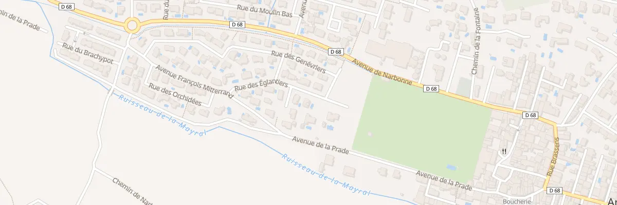 Plan du 3T Rue des Eglantiers à Armissan